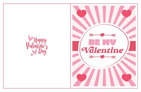 Free custom printable Valentine's Day card templates .